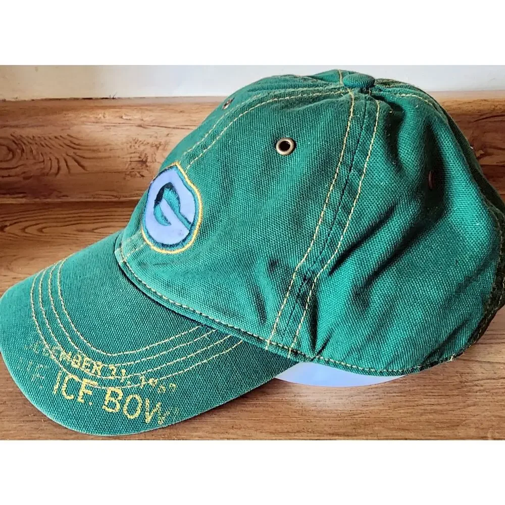 Green Bay Packers Reebok NFL Vintage Collection ICE BOWL Hat OSFA Men's - Picture 4 of 8